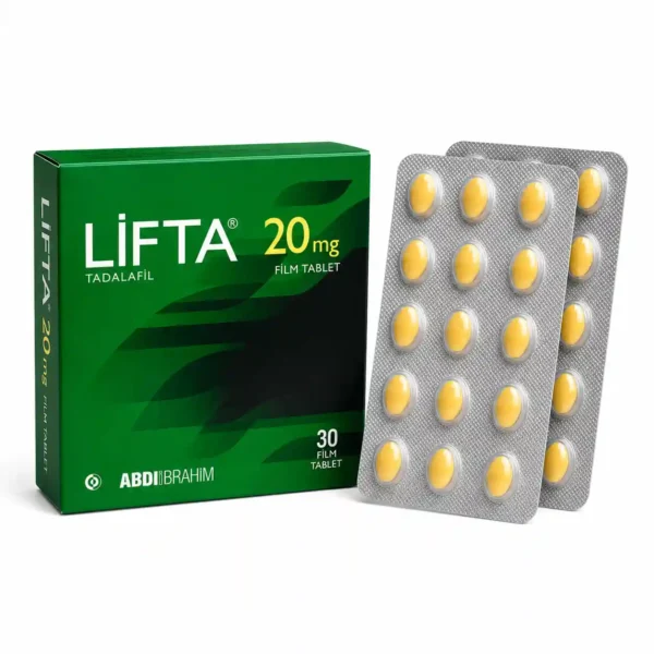 Lifta 20 mg 30 Tablet Orijinal Ürün Fiyatı ve Eczane Satışı