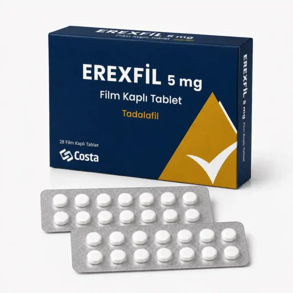 Erexfil 5 mg 28 Tablet Eczane Fiyatı, Etkisi ve Kullanıcı Yorumları