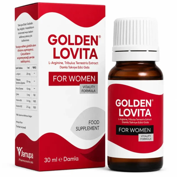Golden Lovita bayan azdırıcı damla uygun eczane fiyatı ve 50 mL orijinal şişesi